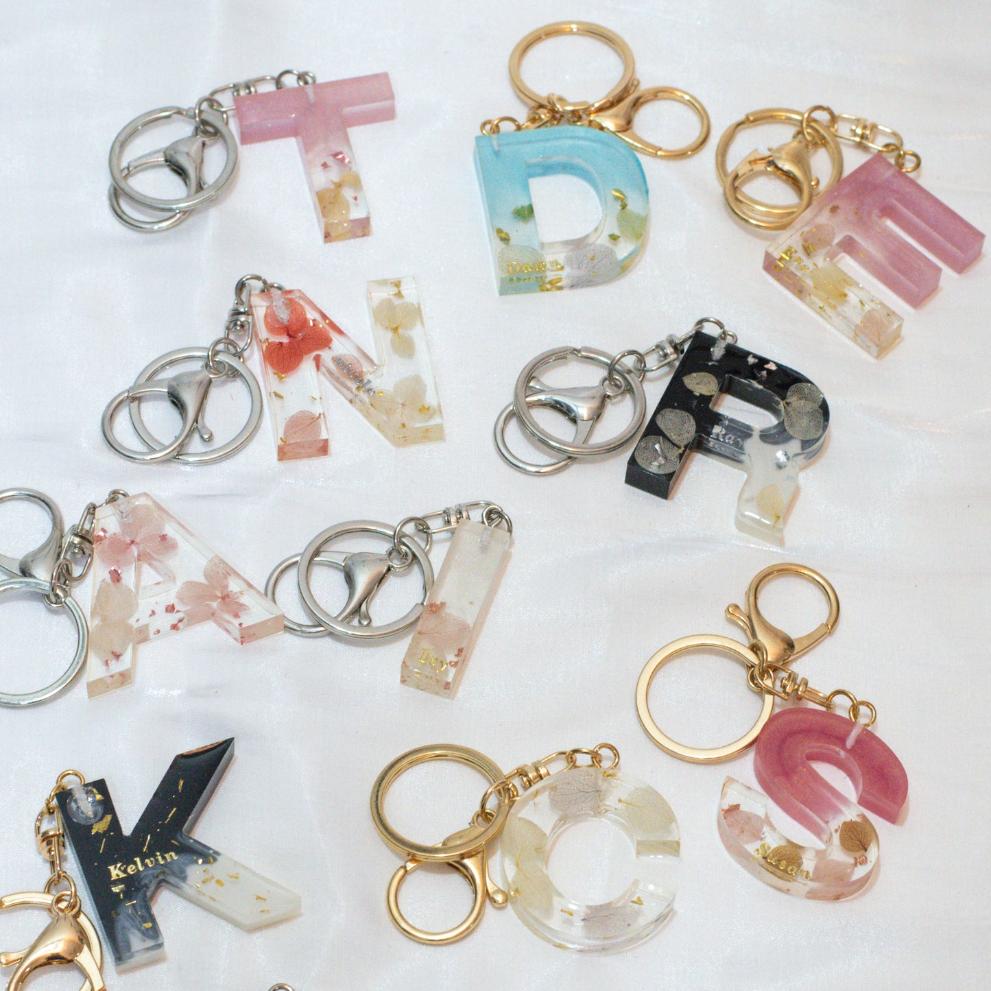 Letter Keychain